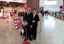 The Salvation Army Peterborough has launched its "Hope for All Seasons" fundraising campaign, which includes a mail-out appeal and the Christmas kettle program. The funds raised from the campaign support the charity's year-round programs, including the breakfast program and food bank. (Photo courtesy of Salvation Army Peterborough)