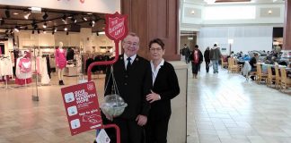 The Salvation Army Peterborough has launched its "Hope for All Seasons" fundraising campaign, which includes a mail-out appeal and the Christmas kettle program. The funds raised from the campaign support the charity's year-round programs, including the breakfast program and food bank. (Photo courtesy of Salvation Army Peterborough)