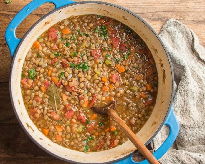 Whitney and Michael Hall, owners of The Main Ingredient at 326 Charlotte Street in downtown Peterborough, are hoping to sell 150 bowls of their ready-to-make lentil soups during a November 8, 2025 in-store event that will be raising funds to help the couple repair the leaky roof of the old building. (Photo: The Main Ingredient / Facebook)