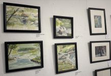 Get locally made artwork under $50 at Bancroft’s A Place for the Arts Artist collective A Place for the Arts in Bancroft has launched their annual Christmas in the Annex exhibition, running until December 28, 2025, that features works from more than 20 artists, each priced for $50 or less. Not only does the exhibition provide the opportunity to get original locally made artwork at an accessible price, but it gives the artists opportunity to see the public response to new mediums and methods. (Photo: Megan Gallant / kawarthaNOW)