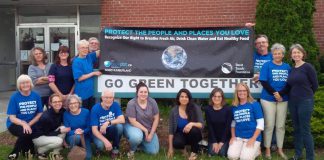 The Town of Cobourg has recognized grassroots environmental group Blue Dot Northumberland, part of the Blue Dot Movement launched by the David Suzuki Foundation in 2014, for its work in supporting the inaugural Great Lakes Coastal Cleanup on September 28, 2025, which saw more than 120 people collect over 1,200 pieces of plastic and other litter from the the Lake Ontario shoreline. (Photo: Blue Dot Northumberland / Facebook)