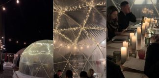 Cheeky Duck Vineyard brings back winter ‘snow domes’ for alfresco dining in Lakefield You can enjoy a cozy alfresco dining experience in December thanks to the snow domes at Cheeky Duck Vineyard in Lakefield. Warmed by electric heaters, the two plastic domes seat up to 12 to 14 diners each, and are already drawing diners from across and beyond The Kawarthas. The snow domes are available until January 2, when Cheeky Duck closes until the spring. (Photo courtesy of Cheeky Duck Vineyard)