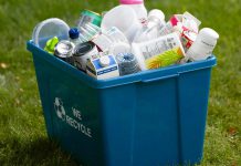 As of January 1, 2026, additional items that can be put in your blue box including hot and cold beverage cups, black plastic containers, toothpaste tubes, foam packaging, chip bags, and more. (Photo: Circular Materials)