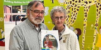 ‘Hope means you’ve got a future’: How Five Counties Children’s Centre changed one family’s life Suzette and Glen White credit Five Counties Children's Centre for helping their son Adam succeed in life. Diagnosed with cerebral palsy in 1978 at 10 months of age, Adam received treatment at Five Counties over the next 19 years. "Cerebral palsy is not a gift," Suzette notes, "but we accepted the bumps and difficulties along the way with Five Counties, which was, and still is, a fabulous and generous godsend today for so many!" (Photo courtesy of Five Counties Children's Centre)