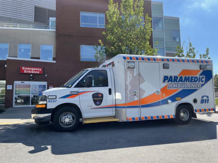 Kawartha Lakes Paramedic Service at Ross Memorial Hospital in Lindsay. (Photo: City of Kawartha Lakes)