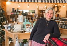 Know Your Locals: Living Local Marketplace’s new home for the holidays offers a one-of-a-kind Christmas shopping experience Alicia Doris, owner of the award-winning Living Local Marketplace in Peterborough, has set up a Christmas Marketplace at Horlings Garden Centre in Selwyn until December 22, 2025. The boutique shop's home for the holidays offers a wide range of products from Canadian artisans and small businesses while crafting a holiday experience that includes beautiful Christmas displays, hot cider and cookies while you shop, and gift wrapping services, with both customizable and ready-made gift boxes available, including for corporate gifting. (Photo: Amy Zand / Elmwood & Baker)