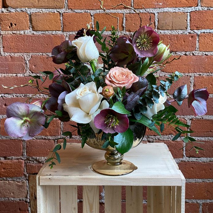 Sweet Fern Floral Studio on Water Street in downtown Peterborough offers pre-arranged bouquets and custom arrangements of fresh cut flowers that are locally grown where possible and suitable for holiday gift-giving as well as special occasions including birthdays, weddings, anniversaries, parties, and more. (Photo courtesy of Sweet Fern Floral Studio)