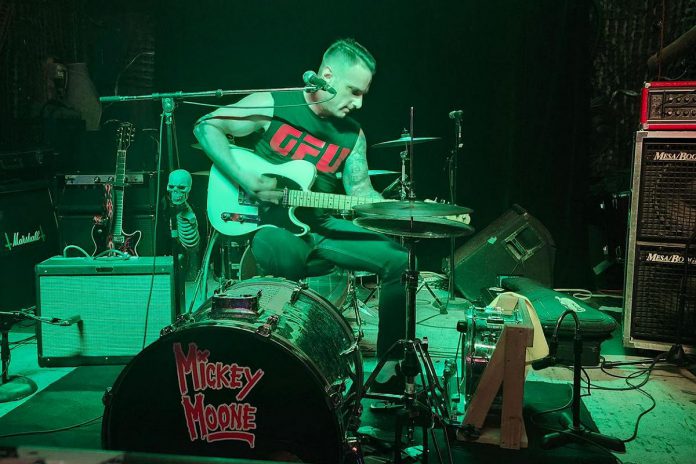 The Pig's Ear Tavern in downtown Peterborough is hosting a night of indie folk punk on Saturday featuring Peterborough's Muddy Hack with one-man band Mickey Moone from Skeleton Lake (pictured) and The Washout from Hamilton. (Photo via mickeymoone.com)