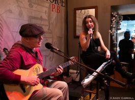 Jazz musicians Marsala Lukianchuk and Mike Graham are hosting their annual Christmas show at the Black Horse Pub in downtown Peterborough on Friday evening. (Photo: Andy Carroll)