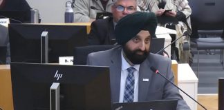 City of Peterborough CAO Jasbir Raina first described a proposed independent review of the effectivness and efficiency of municipal operations and service delivery during a February 3, 2025 city council meeting where the city's 2025 budget was approved. (kawarthaNOW screenshot of City of Peterborough video)