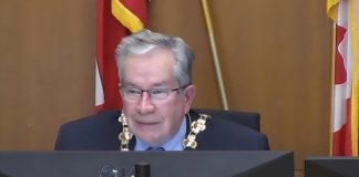 Peterborough city council endorses mayor’s 2026 budget with 6.56% rate hike despite split over police spending Peterborough city councillors voted 8-3 during a council meeting on December 8, 2025 to endorse Mayor Jeff Leal's 2026 budget for the City of Peterborough. (kawarthaNOW screenshot of City of Peterborough video)