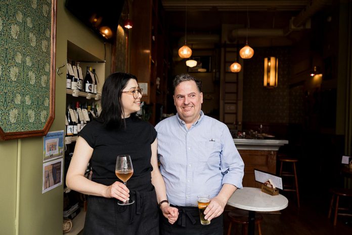 St Veronus Café and Tap Room and annex bar Bijoux Bar are owned and operated by wife-and-husband Shannon Mak and Roland Hosier. St Veronus serves Belgium cuisine and rare Belgium ales while Bijoux Bar offers an extensive wine list, Belgian beer, and classic cocktails with a twist. Both St Veronus and Bijoux Bar can accommodate holiday gatherings and celebrations. (Photo courtesy of St Veronus)