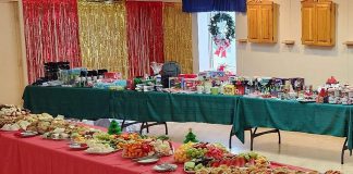 Northumberland County's Surina Hart and Sean Sutherland are hosting their third annual "SutherHart Community Christmas" at the Brighton Legion on Christmas Day 2025 to ensure no one spends Christmas alone. The day-long free event features a morning and lunch buffet, a traditional home-cooked turkey, and a roast beef dinner buffet. Those who attend also receive gifts and can enjoy music, games, darts, and more. (Photo courtesy of Surina Hart and Sean Sutherland)