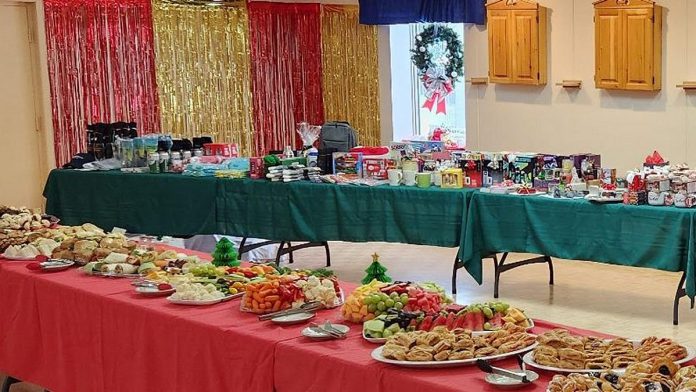 Northumberland County's Surina Hart and Sean Sutherland are hosting their third annual "SutherHart Community Christmas" at the Brighton Legion on Christmas Day 2025 to ensure no one spends Christmas alone. The day-long free event features a morning and lunch buffet, a traditional home-cooked turkey, and a roast beef dinner buffet. Those who attend also receive gifts and can enjoy music, games, darts, and more. (Photo courtesy of Surina Hart and Sean Sutherland)