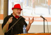 United Way of Peterborough & District CEO Jim Russell during the official launch of the United Way's 2025-26 community campaign on September 25, 2025 at the Healthy Planet Arena. (Photo: Jordan Lyall Photography)