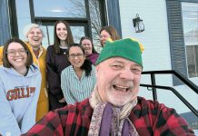 United Way Peterborough & District exceeds half of its $1.6M goal as campaign approaches final three months United Way Peterborough & District CEO Jim Russell takes a selfie with the United Way team on December 12, 2025 during the organization's annual Peterborough Pajama Day, where community members and workplaces donate $5 to the United Way and wear their PJs or other comfy clothes for the day. Russell also announced that the United Way has raised $855,000 so far for its 2025-26 community campaign, which is just over half of its $1.6 million goal. (Photo: Jim Russell / United Way)