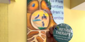 Through its new "Rethink Therapy" awareness campaign, Five Counties Children's Centre is encouraging families to see that therapy happens everywhere, not just at Five Counties Children’s Centre with a clinician or staff member. Small everyday actions help children build connection, confidence, and their abilities for life. (Photo courtesy of Five Counties Children’s Centre)