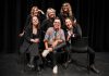 All-female comedy ensemble Girls Nite Out will be returning to Market Hall Performing Arts Centre in downtown Peterborough on January 16, 2025 to kick off their 20th anniversary year with a stand-up and improv show called "Winter Extravaganza!" Pictured from left to right back to front are Karen Parker, Jennine Profeta, Diana Frances, Jordan Armstrong, and Elvira Kurt, along with special guest Linda Kash, who will be joining Girls Nite Out the day before her milestone birthday. (Photo: Dahlia Katz)