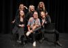All-female comedy ensemble Girls Nite Out will be returning to Market Hall Performing Arts Centre in downtown Peterborough on January 16, 2025 to kick off their 20th anniversary year with a stand-up and improv show called "Winter Extravaganza!" Pictured from left to right back to front are Karen Parker, Jennine Profeta, Diana Frances, Jordan Armstrong, and Elvira Kurt, along with special guest Linda Kash, who will be joining Girls Nite Out the day before her milestone birthday. (Photo: Dahlia Katz)