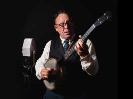 Kingston folk musician Lotus Wight (aka Sam Allison), who has been nominated for the Canadian Folk Music Awards' 2026 Stan Rogers Traditional Vocalist of the Year, performs at Crook & Coffer in downtown Peterborough on Saturday night. (Photo via lotuswight.com)