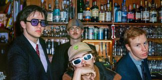 Toronto indie rock quartet Noise Hotel (Eric Montpool, Christian Strong, Matt Scharfe, and Brendon Vanderpol) returns to downtown Peterborough for a show at The Pig's Ear Tavern on Saturday night, with local band allura opening. (Photo: Adel Manji)