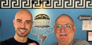 End of an era: Kallonakis family stepping away from Olympus Burger in Port Hope after 13 years Giorgos "George" Kallonakis and his father Manolis of Olympus Burger show their love for the Port Hope community when announcing the family is stepping away from management of the award-winning burger restaurant so they can "regain some of our life back" after operating the restaurant for 13 years. (Photo: Olympus Burger / Instagram)