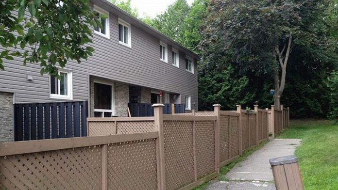 Burlington-based SIREG Management Inc. has filed an appeal with the Ontario Land Tribunal after Peterborough city council denied its application to convert a townhouse complex of 128 three-bedroom rental units at 700 Parkhill Road West into condominiums. (Photo: SIREG Management Inc.)