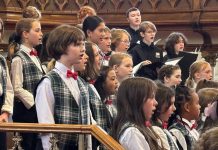 To raise the final funds needed to host the full-day Northumberland Youth Sing Festival in partnership with Sounds of the Next Generation (SONG), the Peterborough Children's Chorus is hosting a fundraiser euchre tournament on January 24, 2026. Being held at the All Saints' Anglican Church, the tournament will also include a 50/50 draw, silent auction, and café. (Photo courtesy of Peterborough Children's Chorus)