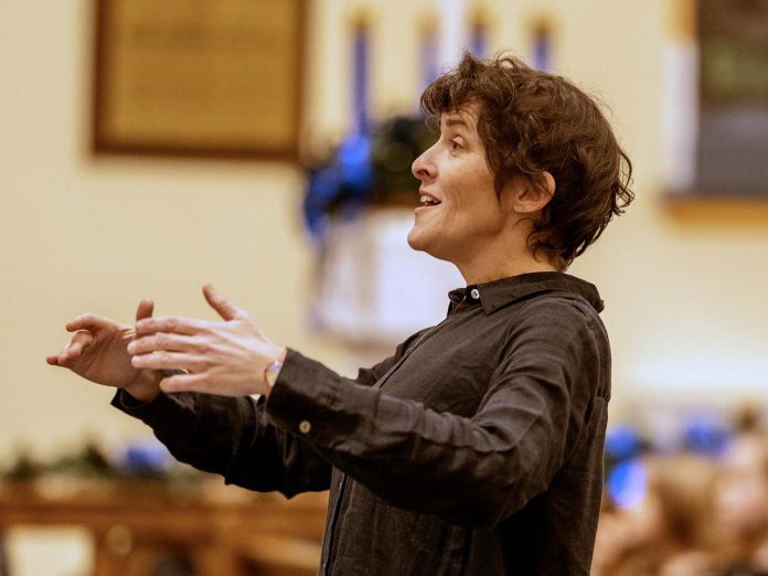 Previously the co-owner of Watson & Lou in downtown Peterborough, Anna Eidt decided in 2021 to return to her roots in music education. Eidt has a Bachelor of Music and Bachelor of Education from the University of Western Ontario and, in addition to being artistic director of the Peterborough Children's Chorus, teaches music in the Kawartha Pine Ridge District School Board. (Photo courtesy of Peterborough Children's Chorus)