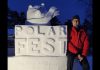 Cold warning continues for entire Kawarthas region this weekend The annual PolarFest winter family festival takes place in Selwyn Township from January 30 to February 1, 2026 with activities all weekend long, including ice sculptures in Lakefield and Bridgenorth. Pictured is Tom Chalmers with his ice sculpture. (Photo: Frontyard Carver Canada / Facebook)