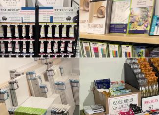 Peterborough-area artists of Peterborough will have a new art supply store to access premium art supplies as Artspace turns its Gallery II into a satellite operation for Art Factory, an arts centre based in Renfrew, with sales to begin in early March. The partnership with Art Factory means Artspace will receive 25 per cent commission on all sales, helping to reduce the gap between operational costs and government funding. (kawarthaNOW collage of Art Factory video)