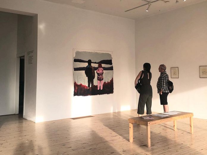 In addition to turning Gallery II into a revenue-generating art supply store, Artspace will be reimagining the main gallery to include movable walls that artists can arrange to set up their exhibitions. (Photo courtesy of Artspace)