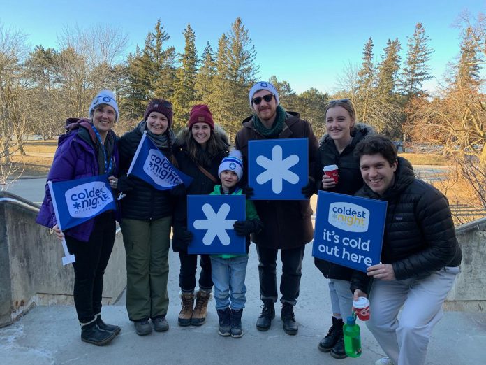 Some of the participants of the United Way Haliburton Kawartha Lakes inaugural Coldest Night of the Year fundraising walk in 2024. Taking place in communities across Canada, the initiative invites participants to get out of the comfort of their homes to experience life on the streets for vulnerable and unhoused people while raising funds for local charities. In the Kawarthas region, the 2026 walk is taking place on Saturday, February 28 in Lindsay, Peterborough, Cobourg, and Port Hope. (Photo courtesy of United Way Haliburton Kawartha Lakes) Some of the participants of the United Way Haliburton Kawartha Lakes inaugural Coldest Night of the Year fundraising walk in 2024. Taking place in communities across Canada, the initiative invites participants to get out of the comfort of their homes to experience life on the streets for vulnerable and unhoused people while raising funds for local charities. In the Kawarthas region, the 2026 walk is taking place on Saturday, February 28 in Lindsay, Peterborough, Cobourg, and Port Hope. (Photo courtesy of United Way Haliburton Kawartha Lakes)