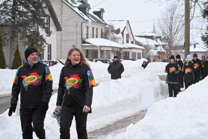 Crayola in Lindsay is one of several local businesses that have put together a team to once again fundraise for United Way Haliburton Kawartha Lakes through the Coldest Night of the Year. Taking place on February 28, 2026, the event raises funds to support organizations servicing those who are facing homelessness and hunger. (Photo courtesy of United Way Haliburton Kawartha Lakes)