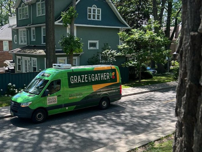 The Kawartha Local Food Wholesale program's Green Circle Food Hub was developed in partnership with Graze & Gather, which streamlines local food ordering, delivery, and marketing so buyers have access to a variety of local agricultural products all in one place and so local farmers can focus their time and effort on expanding production. (Photo: Graze & Gather)