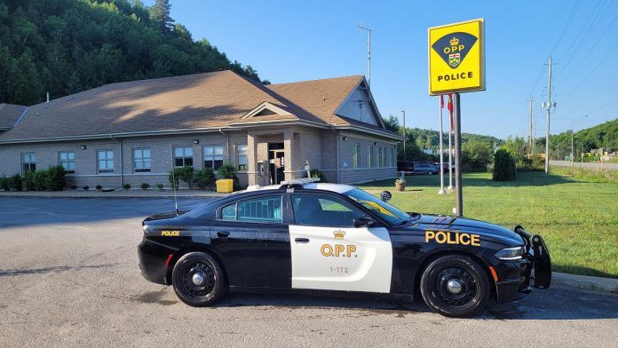The Haliburton Highlands detachment of the Ontario Provincial Police (OPP) is located at 12598 Highway 35 in Minden. (Photo: OPP)