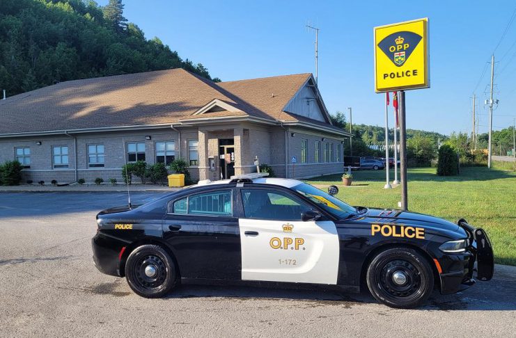The Haliburton Highlands detachment of the Ontario Provincial Police (OPP) is located at 12598 Highway 35 in Minden. (Photo: OPP)