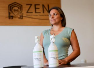 Jena Trimble founded Zen Home and Cottage Cleaning Services in 2020 to support clients across The Kawarthas. Now taking on more residential clients, the company and its dedicated team offers deep cleans and regular maintenance as well as additional services including wash-and-fold laundry services with free pickup and delivery. Jena's team of full-time and part-time cleaning professionals uses an original all-natural and all-purpose cleaner that's also available for purchase and refills. (Photo: Zen Home and Cottage Cleaning Services)