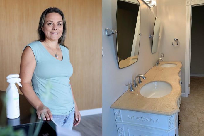 Zen Home and Cottage Cleaning Services owner Jena Trimble works with clients to develop a personalized cleaning checklist, which is sent to clients after every visit specifying long the cleaners were there, what they did, and if there were any problems. As well as one-time deep cleans or regular maintenance, the company can also provide move-in cleanups, cottage opening cleanups, turn-over cleanups for short-term rentals, and more. (Photo: Zen Home and Cottage Cleaning Services)