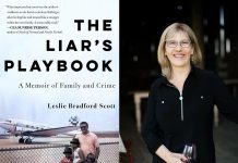 Walton Wood Farm founder Leslie Bradford-Scott, now living in Roseneath, has written a memoir based on an investigation of a manuscript her late criminal father wrote in prison. 'The Liar's Playbook: A Memoir of Family and Crime', to be released by Simon & Schuster on May 5, 2026, recounts her journey to discover the truth about her father and her efforts to overcome intergenerational trauma. (Photos courtesy of Leslie Bradford-Scott)