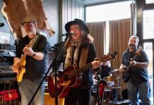 nightlifeNOW – February 19 to 25 Gráinne Ryan & The Knight Riders (Alan Black on drums, Andy Pryde on bass, Sean Daniels on keyboards, and Jeremy Spencley on lead guitar) will be hosting the Peterborough Musicians Benevolent Association's monthly Deluxe Live event at The Social Pub in downtown Peterborough on Saturday afternoon, with singer-songwriter Mark Beatty opening. (Photo: Andy Carroll)