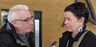 10 years on with kawarthaNOW: A wise woman’s words, 876 bylines, and boundless gratitude Paul Rellinger interviews kawarthaNOW founder, CEO, and publisher Jeannine Taylor at VentureNorth in downtown Peterborough on January 17, 2024 after she was announced as one of the 14 inductees of JA-NEO's 2024 Business Hall of Fame. (Photo: Bruce Head / kawarthaNOW)