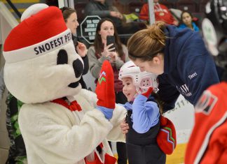 The City of Peterborough is presenting the annual Snofest family-friendly winter festival on the Family Day long weekend from February 13 to 16, 2026. This year, free indoor skating will run on Family Day Monday on both ice pads at the Miskin Law Community Complex. Other Snofest events take place at McDonnel Street Community Centre, Peterborough Sport and Wellness Centre, Quaker Foods City Square, the Peterborough Public Library, and the Art Gallery of Peterborough. (Photo: City of Peterborough)