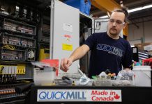 Brody Klages is the Electrical Team Lead at Peterborough's Quickmill, which has grown into one of the world's leading manufacturers of large-scale machining centers over the past 40 years. With the U.S. currently its most important export market, Quickmill is pursuing a diversified growth strategy and has been invited by the federal government to join a select group of Canadian export-ready companies for the Team Canada Trade Mission to Mexico from February 15 to 20, 2026. (Photo: Jordan Lyall Photography)