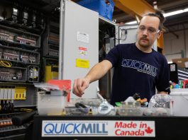 Brody Klages is the Electrical Team Lead at Peterborough's Quickmill, which has grown into one of the world's leading manufacturers of large-scale machining centers over the past 40 years. With the U.S. currently its most important export market, Quickmill is pursuing a diversified growth strategy and has been invited by the federal government to join a select group of Canadian export-ready companies for the Team Canada Trade Mission to Mexico from February 15 to 20, 2026. (Photo: Jordan Lyall Photography)