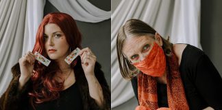 Rose Terry as the Queen of Hearts and Hermoine Rivision as Lady MacBeth for Heather Doughty's latest photography project "Villains." Launching ahead of International Women's Day on March 6, 2026 at Doughty's studio in downtown Peterborough, the visual and audio exhibition explores how media, social media, and mob mentality can completely change a narrative and turn a strong and powerful woman into a villain. (Photos: Heather Doughty Photography)