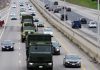 Military convoys to move through Kawarthas region this weekend for army training exercise Canadian Armed Forces vehicles travelling on a highway. (Photo: Department of National Defence, Canadian Armed Forces)