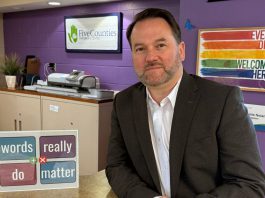 Five Counties Children's Centre CEO Scott Pepin argues that while words matter, how we use them can matter even more, especially in how they can be used to build someone up or bring them down. A term used in the mid-20th century to refer to people with intellectual disabilities, the R-word has seen a resurgence on social media, where it has been weaponized as a slur and term of ridicule and exclusion. (Photo: Five Counties Children's Centre)