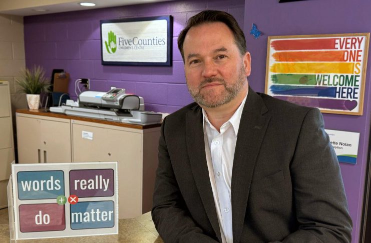 Five Counties Children's Centre CEO Scott Pepin argues that while words matter, how we use them can matter even more, especially in how they can be used to build someone up or bring them down. A term used in the mid-20th century to refer to people with intellectual disabilities, the R-word has seen a resurgence on social media, where it has been weaponized as a slur and term of ridicule and exclusion. (Photo: Five Counties Children's Centre)