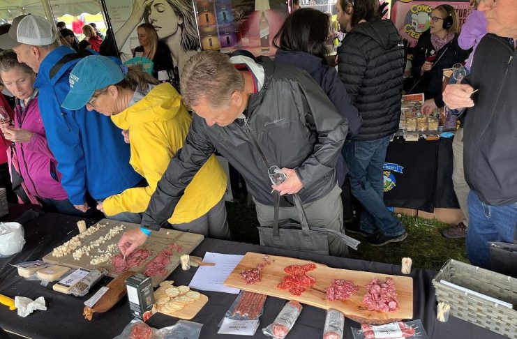 Attendees at the Great Canadian Cheese Festival at Fort Henry in Kingston in May 2025. (Photo: Great Canadian Cheese Festival / Facebook)